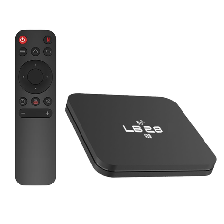 LB28 Smart Android Tv Box, OS version 13, 16GB Storage, 2GB Ram. Image