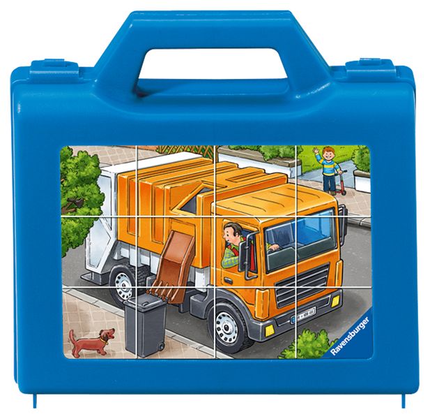 Ravensburger 12 Piece Cube Puzzle-Favorite Vehicles