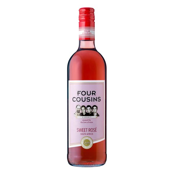 Four Cousins - Natural Sweet Rose - 12 x 750ml
