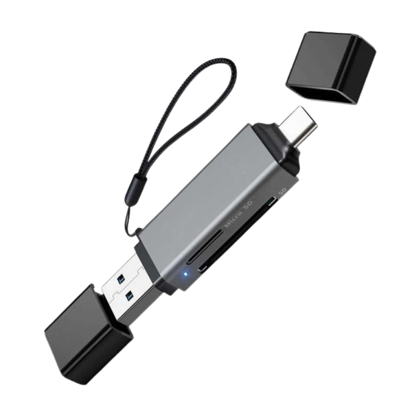 USB 3.0 SD Card Reader USB C Memory Card Compatible With Apple &amp; Android