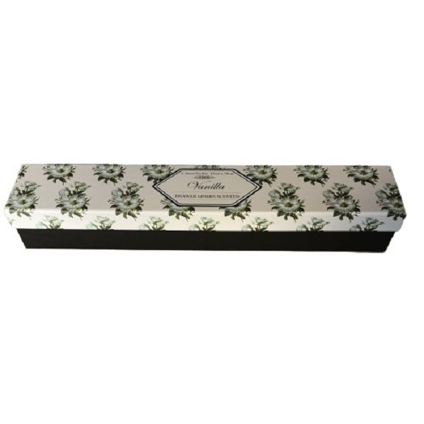 Drawer Liners Scented in Gift Box - Vanilla, 6 Sheets (42x58cm each)