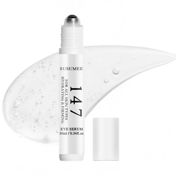 147 Eye Serum Roller - Ceramide, Vitamin C &amp; Peptides for Hydration 10ml