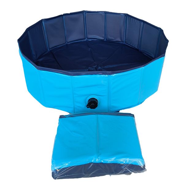 Foldable Outdoor Pet Bathtub Swimming Pool - M
