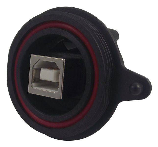 Samtec (SCRU-02) USB Adapter, USB Type B Receptacle, USB Type A Receptacle