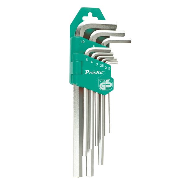 PRK HW-129 9-Piece Long Arm Hex Key Set | Durable &amp; Precision Tool