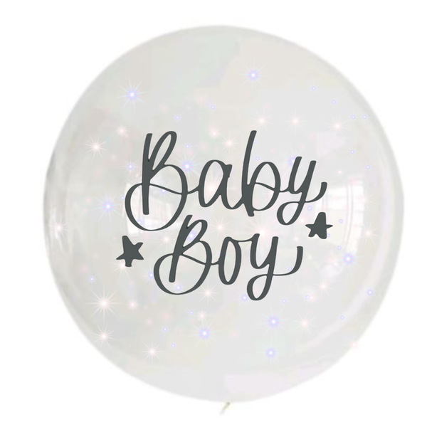 BG - Bobo Balloon - 24inch - Baby Boy