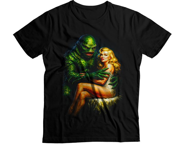 Creature from the Black Lagoon Romance Graphic T-Shirt