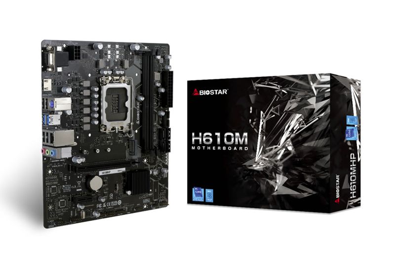Biostar H610MHP MicroATX Moterboard - Socket 1700