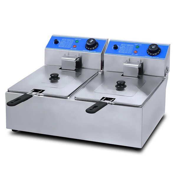 Double electric fryer | 2 x 6LT | 6LT + 6LT