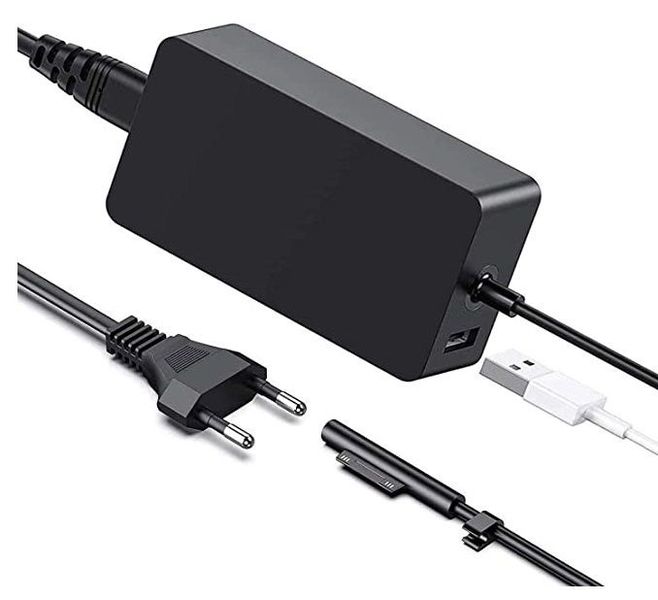 Replacement Laptop Charger For 65W Microsoft Surface Pro 9/8/7/6/5/4/3 Ser