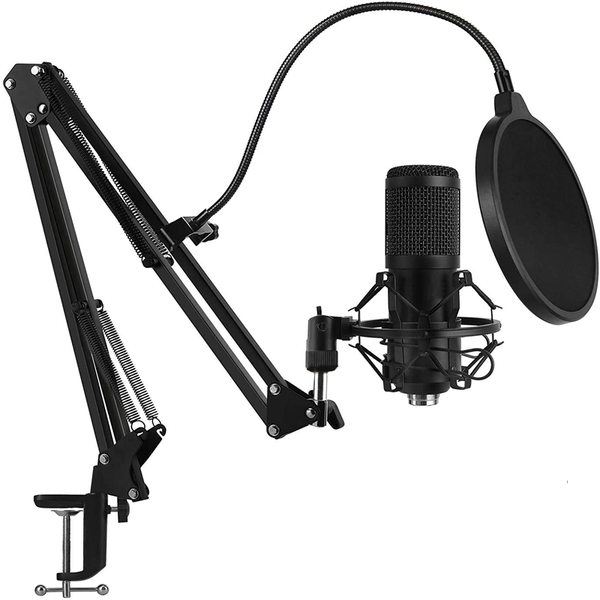 Studio Recording Condenser Microphone Kit for Network Broadcasting BM8W