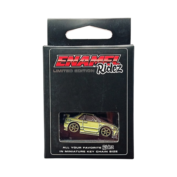 Nissan GT-R R34 Green - Die-Cast Enamel Keychain