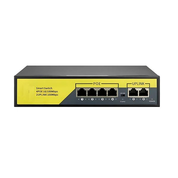 6-Port POE Ethernet Network Switch