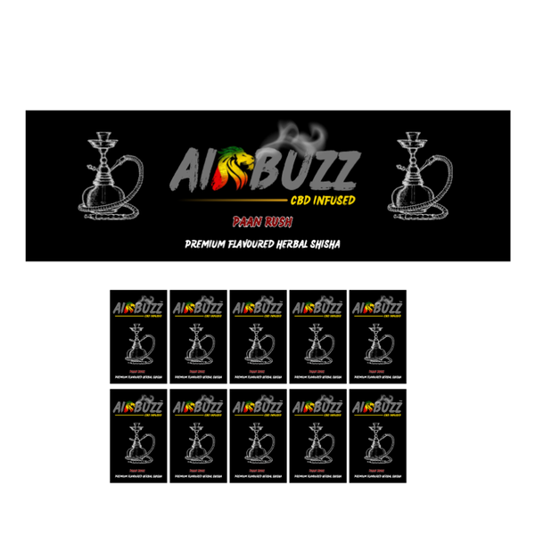 Airbuzz CBD Infused Paan Rush Flavour
