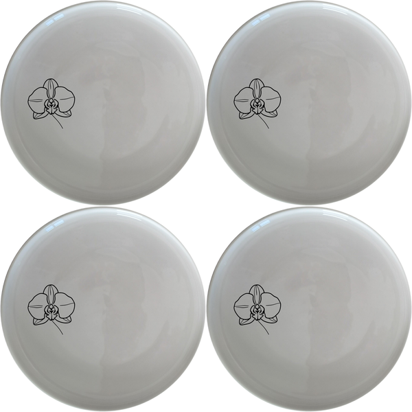 Orchid Side Plate Set 3