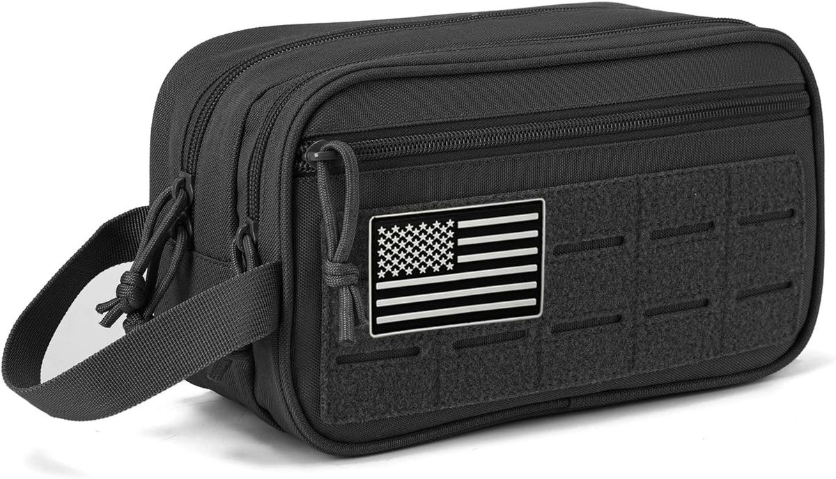 Tactical Toiletry Bag for Men Hygiene Bag Military Style Pouches