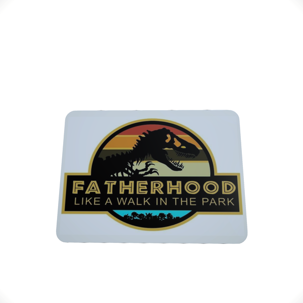 Fatherhood A walk In The Park - Mouse Pad