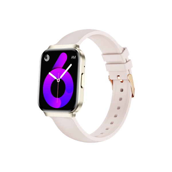 1.75 Inch Smartwatch with Blood Pressure SleepHeart Rate Monitor-Rose Gold