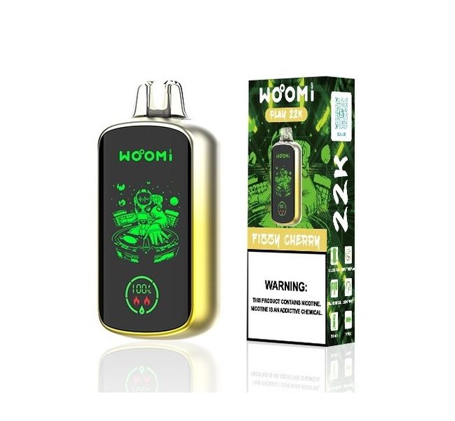 Woomi Play Fizzy Cherry 22000 Puffs Disposable Vape