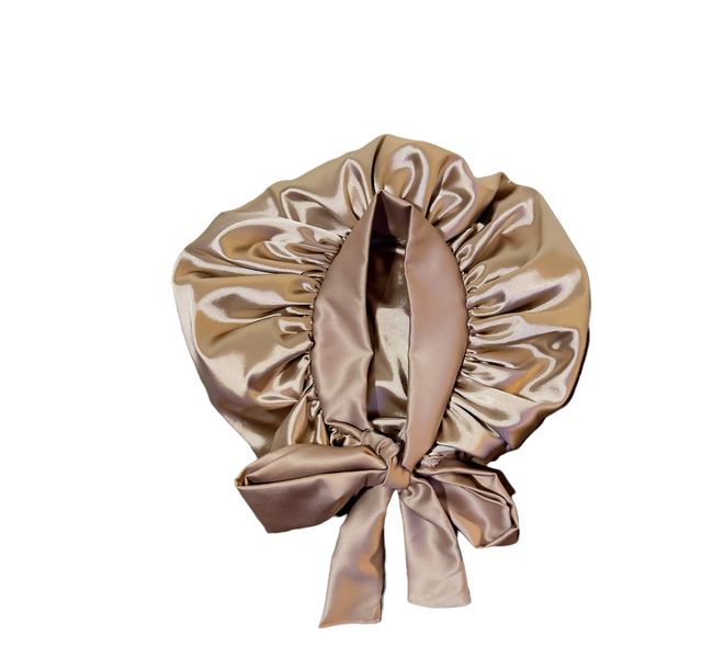 Dubis Double Layer Quality Silk Bonnet/Head Wrap For Healthy Shiny Hair.
