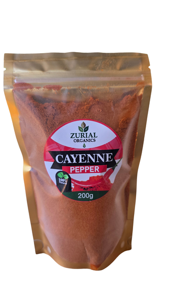 Zurial Organics Cayenne Pepper Powder 200g