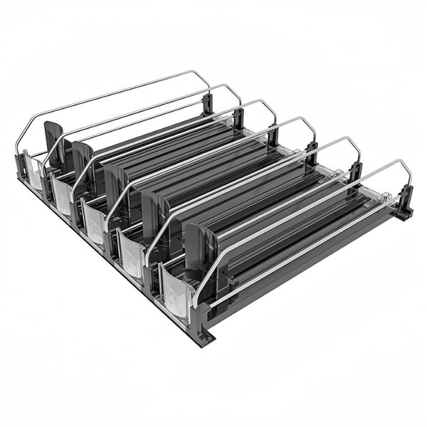 Drink Organizer for Fridge Self-Sliding Soda Can Organizer for Refrigerator