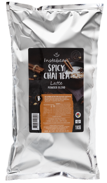 Instabean Spicy Chai Tea Latte &amp; Frappe Powder Blend 1kg Refill Pack