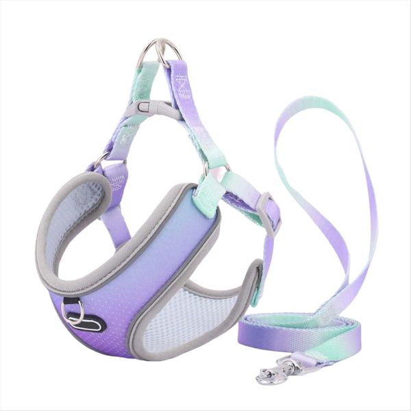 Escape Proof Cat Harness And Leash Set Adjustable Pet Leash (A) M