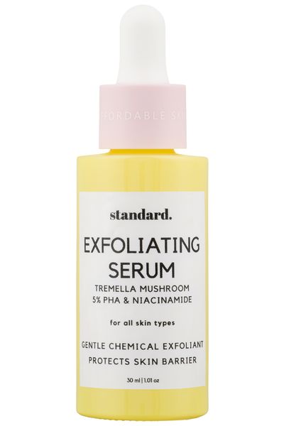 Exfoliating Mushroom Serum 5% PHA, Mushroom, Hyaluronic Acid &amp; Niacinamide