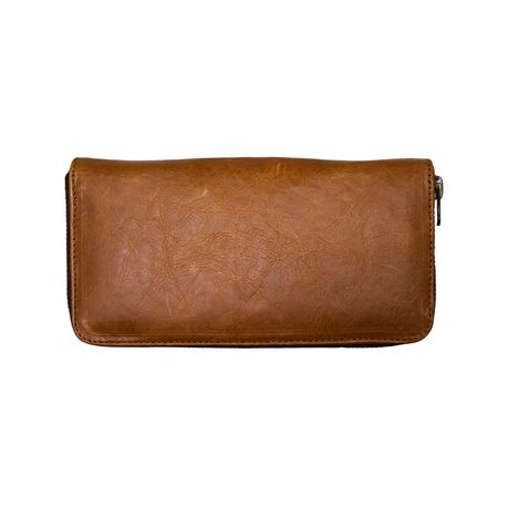 ykk leather purse