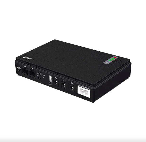 UPSEN 18W 10400mAh Mini UPS - Wifi , Fiber Router , CCTV Back Up Power