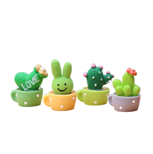Mini Macrame Plant Car Accessories Auto Dashboard Cute Decoration Artificia