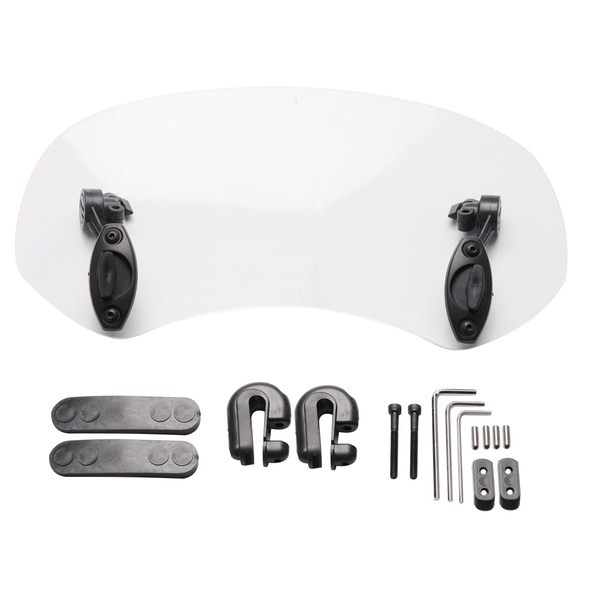 Transparent Color Universal Motorcycle Adjustable Wind Screen