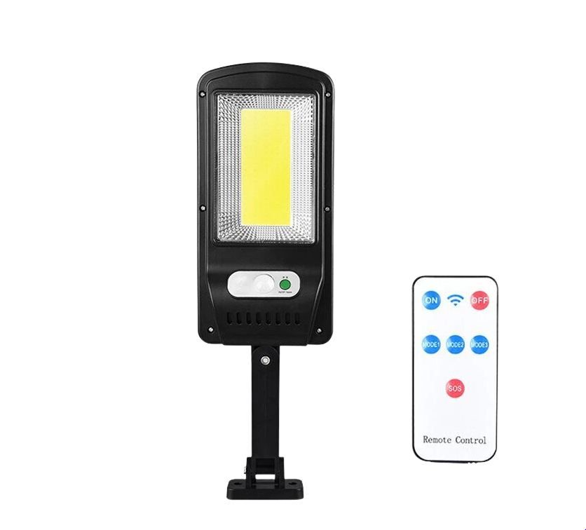 FA-120-1 Solar Powered Sensor Street Light With Remote Control 1COB ...