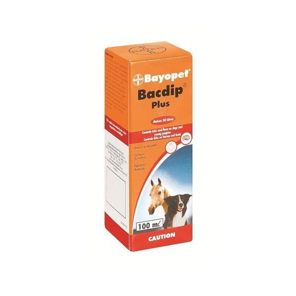 Bayopet - Bacdip Plus Tick &amp; Flea Dip - 100ml
