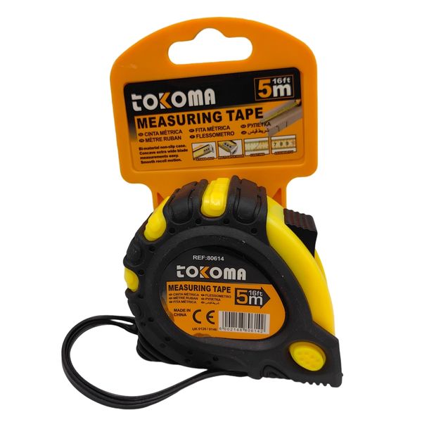 Tokoma Measuring Tape 5m/16ft