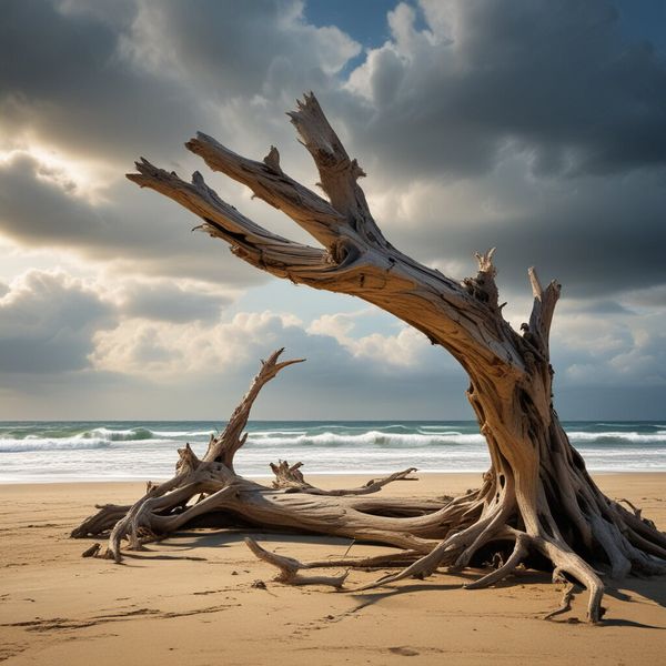 Canvas Wall Art - Driftwood 4