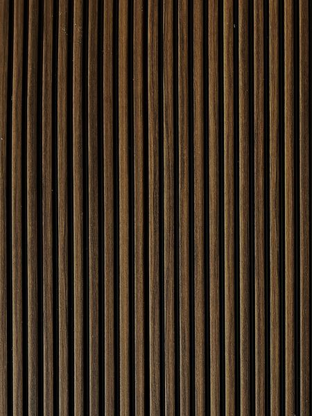 Upper Edge - 3D Wall Slat Wenge Black