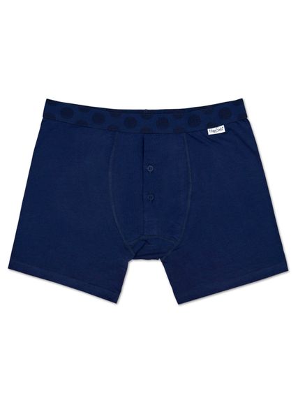 Happy Socks Solid Boxer Brief - Navy