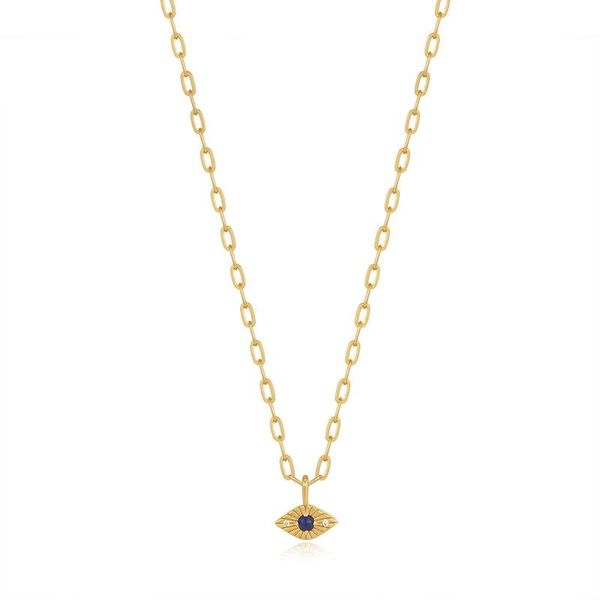 Ania Haie Lapis Evil Eye Necklace