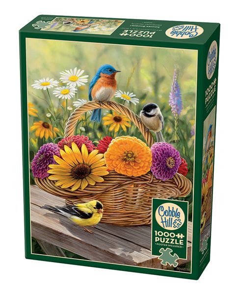 Cobble Hill Summer Bouquet 1000 Piece Puzzle