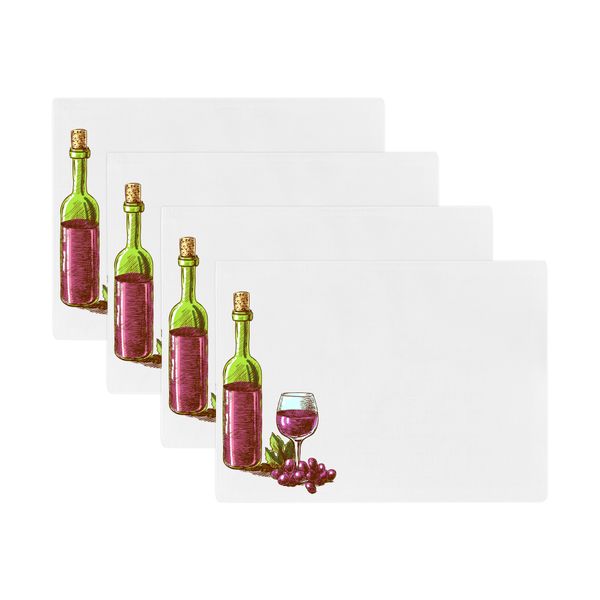 Pappa Joe - Placemat Set - Sipping in Style (4 Pack)
