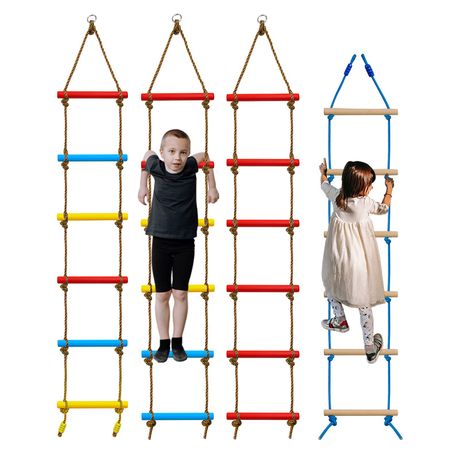 Kids Rope Ladder with Heavy Duty Hook