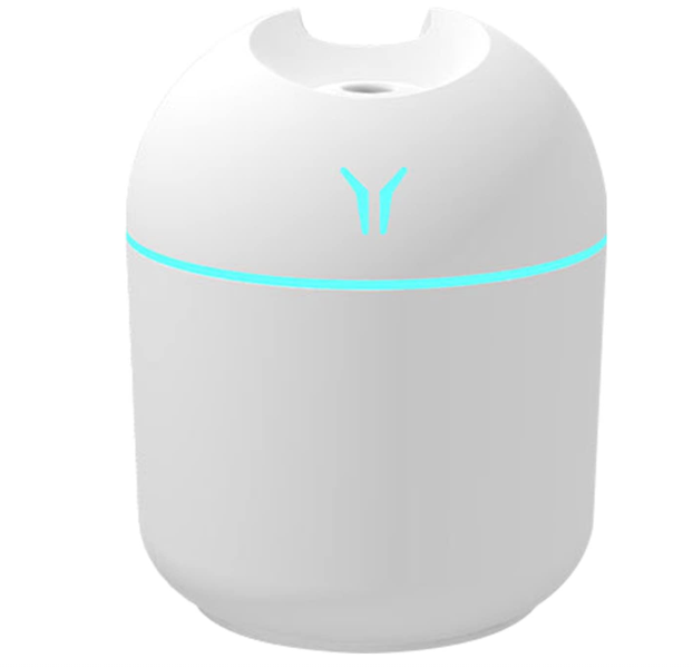 Humidifiers For Bedroom, 250ml Easy To Fill And Clean White
