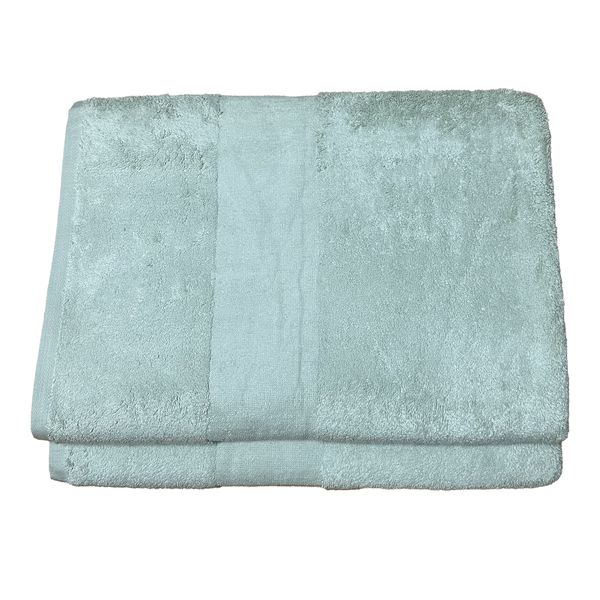 Luxury Bath Sheet Cotton Towel - 90 x 170cm - 640gsm - 2 Pack