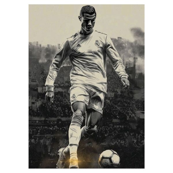 Ronaldo Is The Goat - A1 Poster