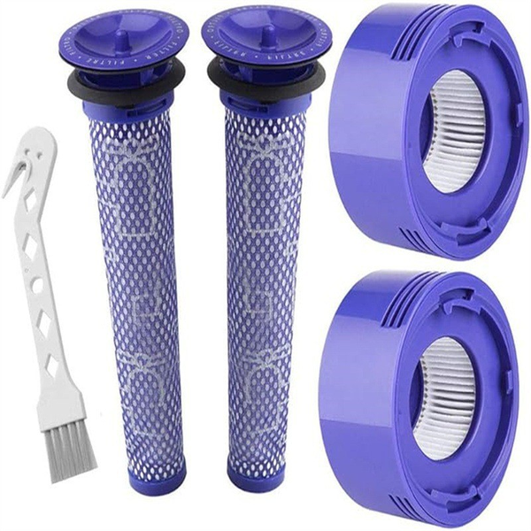 4Pack Filter Replacement Compatible with Dyson V8 &amp; V7, V8 Absolute &amp; SV10