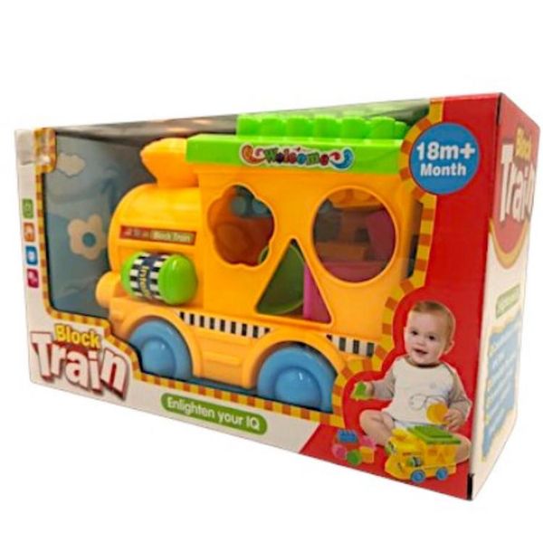 Educational Block Train Engine