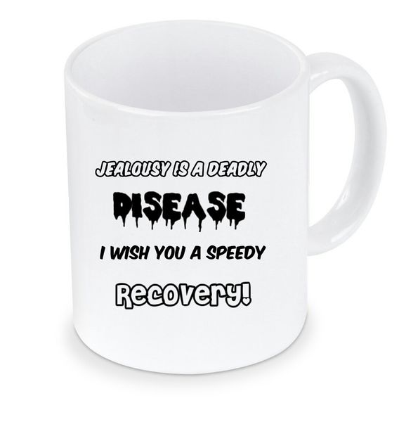 DFS Deals - Jealousy is a Deadly Disease Coffee Mug