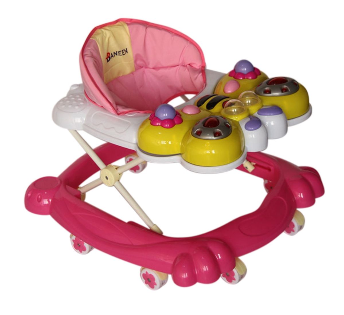 Baneen Baby Activity Walker with Sound, Activity Set Pink Buy